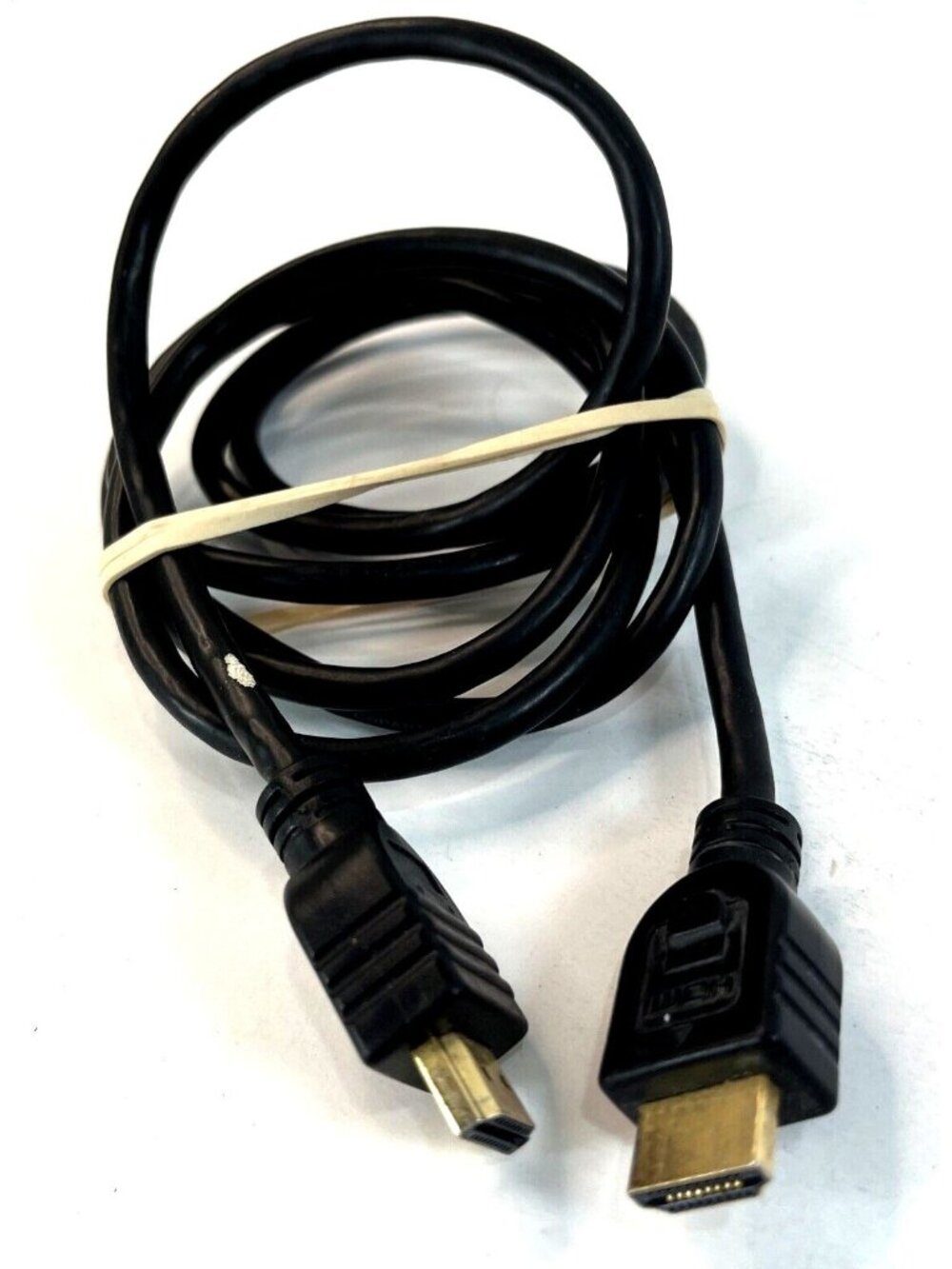 Black HDMI Cable 6 Ft Long For HD TV Monitors Gaming Consoles Audio/Video Device